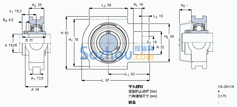 TU 3/4 TF